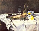 The Salmon by Edouard Manet